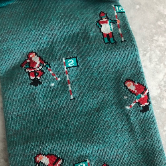J. Crew Underwear & Socks J Crew Christmas Santa Golf Socks Poshmark